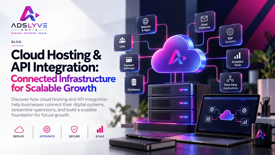 Cloud Hosting & API Integration: Connected Infrastructure for Scalable Growth